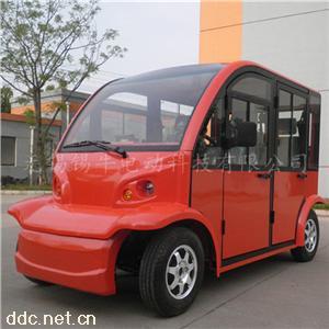  景区4座全封闭观光电动车厂家